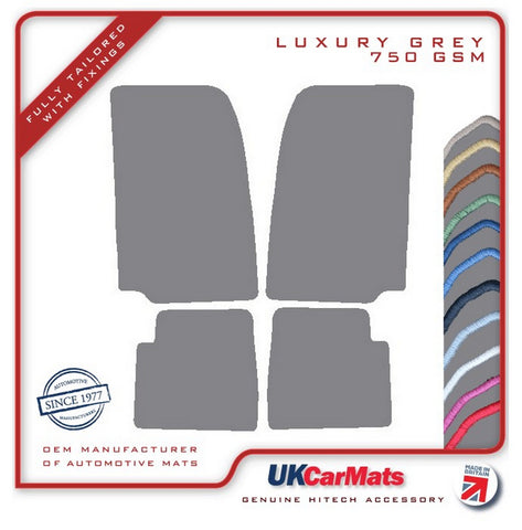 Triumph Stag 1970-1977 Grey Luxury Velour Tailored Car Mats HITECH