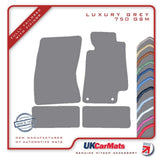 Toyota Supra 1993-2000 Grey Luxury Velour Tailored Car Mats HITECH