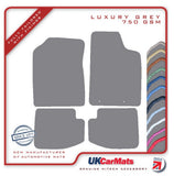 Toyota Yaris 3dr 1999-2005 Grey Luxury Velour Tailored Car Mats HITECH