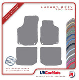 VW Beetle (Front Fixings Only) 1999-2005 Grey Luxury Velour Tailored Car Mats HITECH