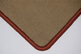 Vauxhall Insignia (Front + Rear Fixings) 2013-2017 Beige Luxury Velour Tailored Car Mats HITECH