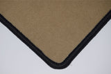 VW Passat Stud Fixing 2000-2005 Beige Luxury Velour Tailored Car Mats HITECH