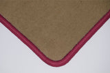 Toyota Yaris 2011-2020 Beige Luxury Velour Tailored Car Mats HITECH