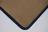 Toyota Hilux Doublecab 1989-1997 Beige Luxury Velour Tailored Car Mats HITECH