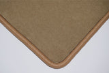 VW Golf Mk8 2020 onwards Beige Luxury Velour Tailored Car Mats HITECH