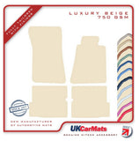 Mercedes SL (R107) 2 Seater 1972-1989 Beige Luxury Velour Tailored Car Mats HITECH