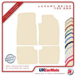 Toyota Camry 1997-2008 Beige Luxury Velour Tailored Car Mats HITECH