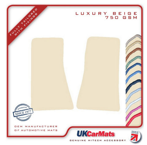 TVR S 1987-1991 Beige Luxury Velour Tailored Car Mats HITECH