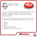 Ford Focus Mk3 (Driver Fixing Only) 2011-2015 Grey Premium Carpet Tailored Car Mats NV HITECH