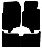 Mitsubishi Shogun SWB 1991-2000 Black Premium Carpet Tailored Car Mats NV HITECH