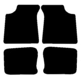 Morris Minor 1950-1953 Black Premium Carpet Tailored Car Mats NV HITECH