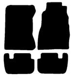 Nissan 300ZX (Twin Turbo) 1989-1995 Black Premium Carpet Tailored Car Mats NV HITECH