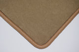 VW ID.4 2020 onwards Beige Luxury Velour Tailored Car Mats NV HITECH