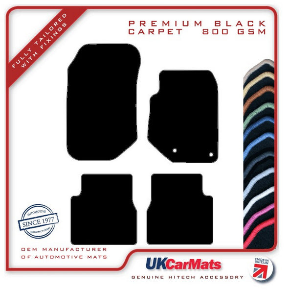 Citroen C4 2020 onwards Black Premium Carpet Tailored Car Mats HITECH