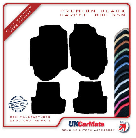 Ford Escort Mk5 RS2000,4X4 1994-1996 Black Premium Carpet Tailored Car Mats HITECH