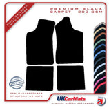 Ford Escort Manual Mk1 / Mk2 1968-1980 Black Premium Carpet Tailored Car Mats HITECH