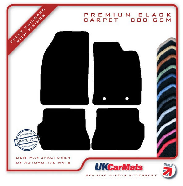 Ford Fusion 2002-2012 Black Premium Carpet Tailored Car Mats HITECH