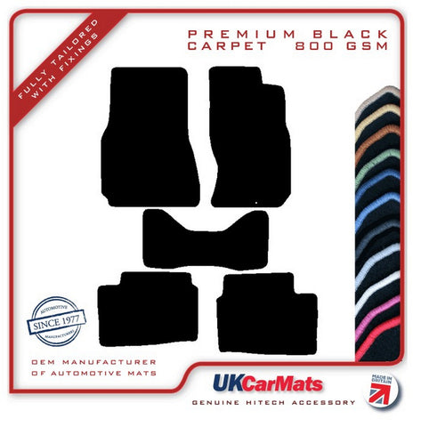 Nissan Skyline R34 1999-2004 Black Premium Carpet Tailored Car Mats HITECH