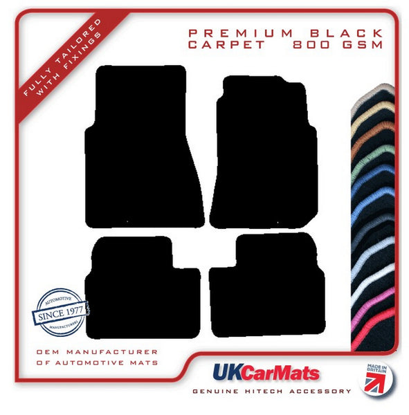 Nissan Skyline R32 1989-1993 Black Premium Carpet Tailored Car Mats HITECH