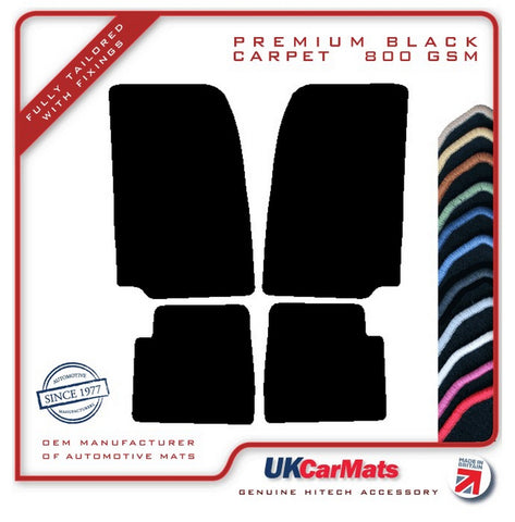 Triumph Stag 1970-1977 Black Premium Carpet Tailored Car Mats HITECH