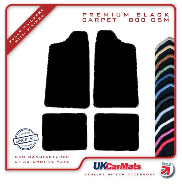 Vauxhall Chevette 1975-1978 Black Premium Carpet Tailored Car Mats HITECH