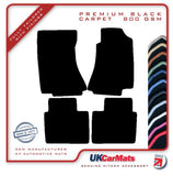 Vauxhall Omega 1994-2005 Black Premium Carpet Tailored Car Mats HITECH