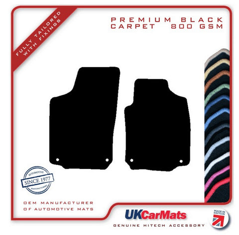 Vauxhall Tigra 2004-2009 Black Premium Carpet Tailored Car Mats HITECH