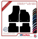 Vauxhall Meriva 2010-2017 Black Premium Carpet Tailored Car Mats HITECH