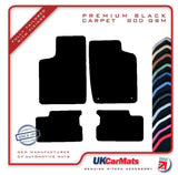 Vauxhall Astra Mk2 GTE 1985-1991 Black Premium Carpet Tailored Car Mats HITECH