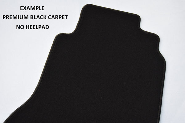 Vauxhall Cavalier 3 1988-1996 Black Premium Carpet Tailored Car Mats HITECH