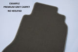 BMW 6 Series Coupe E24 1976-1989 Grey Premium Carpet Tailored Car Mats NV HITECH