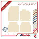 VW ID.4 2020 onwards Beige Premium Carpet Tailored Car Mats HITECH