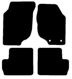 Rover 200 / 25 1995-2003 Black Premium Carpet Tailored Car Mats NV HITECH