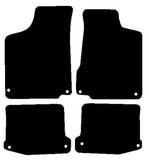 Seat Ibiza 1999-2002 Black Luxury Velour Tailored Car Mats NV HITECH