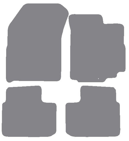 Suzuki SX4 2006-2014 Grey Premium Carpet Tailored Car Mats NV HITECH