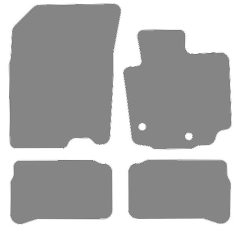 Suzuki Vitara Full Hybrid 2022 onwards Grey Luxury Velour Tailored Carpet Car Mats NV HITECH