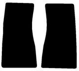 TVR 3000M 1972-1979 Black Luxury Velour Tailored Car Mats NV HITECH