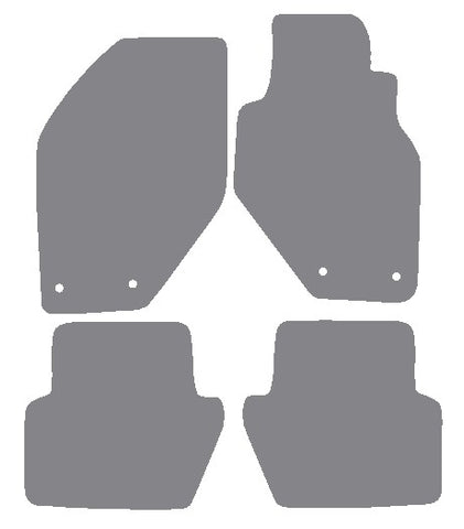 Volvo 850 (V70) 1992-1997 Grey Premium Carpet Tailored Car Mats NV HITECH