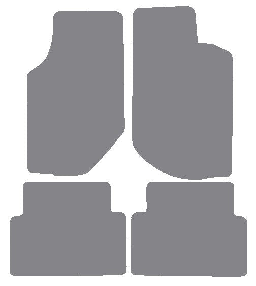 Volvo 740 Man 1982-1991 Grey Premium Carpet Tailored Car Mats NV HITECH