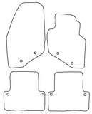 Volvo V70 2000-2007 Tailored VS Rubber Car Mats