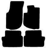 Volvo 940/960 Automatic 1990-1999 Black Luxury Velour Tailored Car Mats NV HITECH