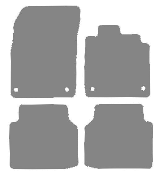 VW ID.5 2021 onwards Grey Premium Carpet Tailored Car Mats NV HITECH