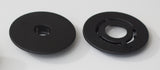 Skoda Fabia (Round Stud Fixings) 1999-2007 Black Tailored Carpet Car Mats HITECH