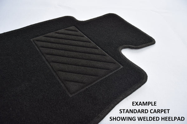 Mercedes Citan 2013-2021 Black Tailored Carpet Car Mats HITECH