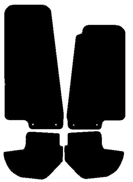 Jaguar XKR/XK8 1996-2001 Black Tailored Carpet Car Mats NV HITECH