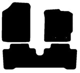 Toyota Yaris 2005-2011 Black Tailored Carpet Car Mats NV HITECH