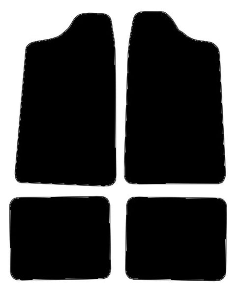 Vauxhall Chevette 1975-1978 Black Tailored Carpet Car Mats NV HITECH