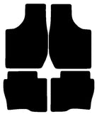 Volvo 300  Man 1987-1991 Black Tailored Carpet Car Mats NV HITECH