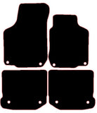 VW Beetle 2005-2011 Black Tailored Carpet Car Mats NV HITECH