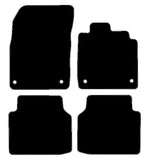 VW ID.5 2021 onwards Black Tailored Carpet Car Mats NV HITECH